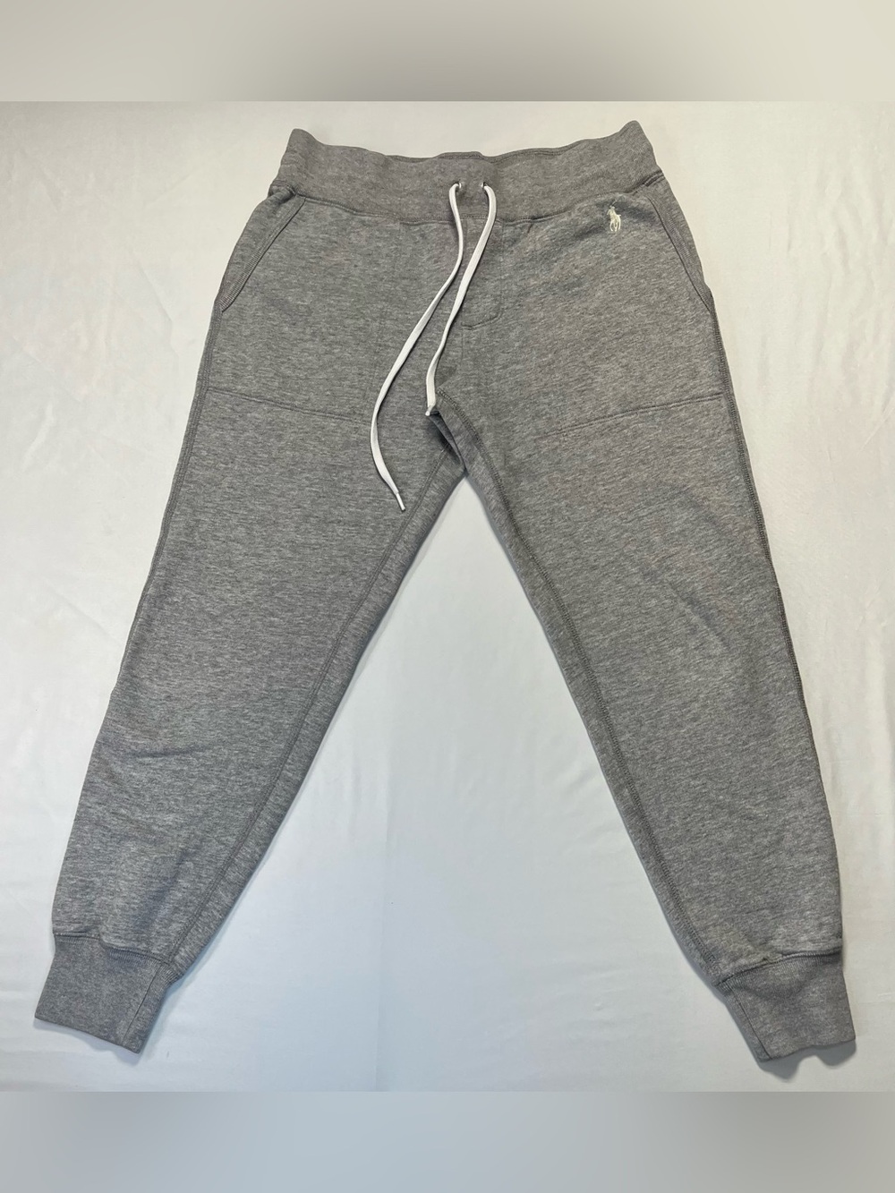 Ralph Lauren Gray Fleece Waistband Joggers